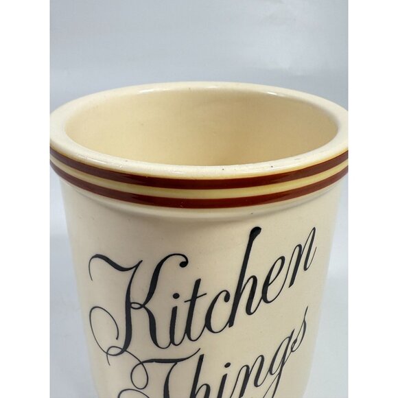 Ironestone Utensil Canister Kitchen Things TG Green Ltd Church Gresley England - Picture 5 of 11